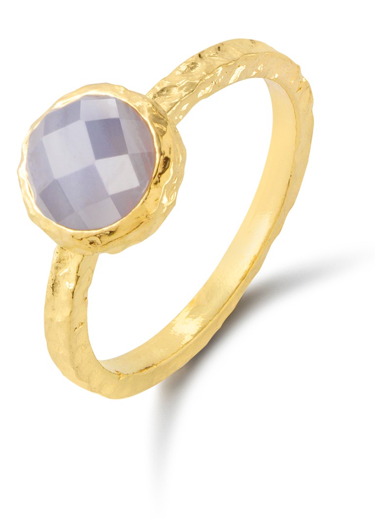 Bague Casa Jewelry Amalfi plaquée or 52