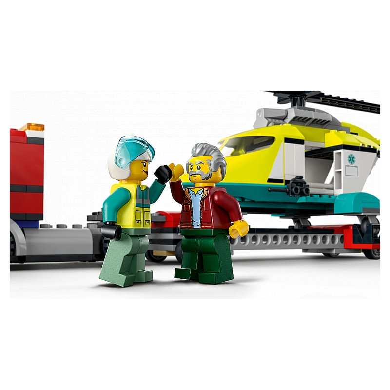 60343 Le transport de l'hélicoptère de secours LEGO City