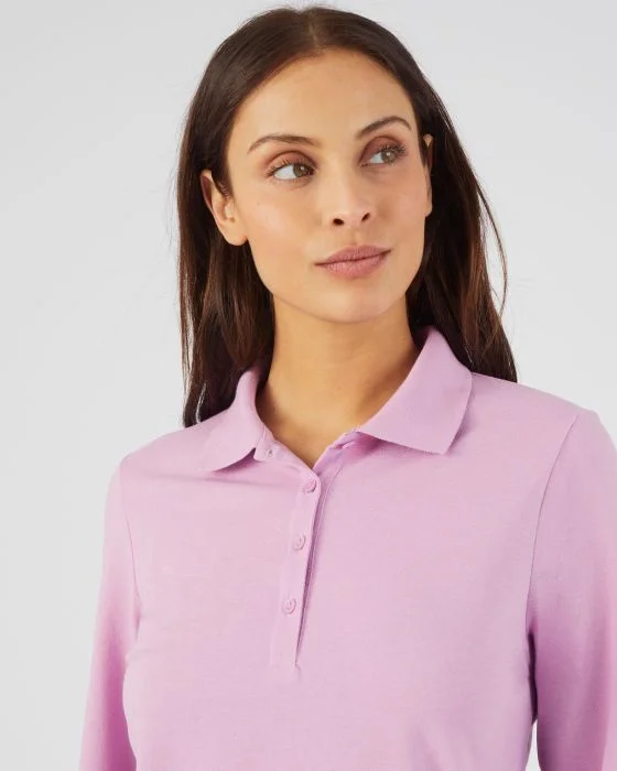Polo maille piquée