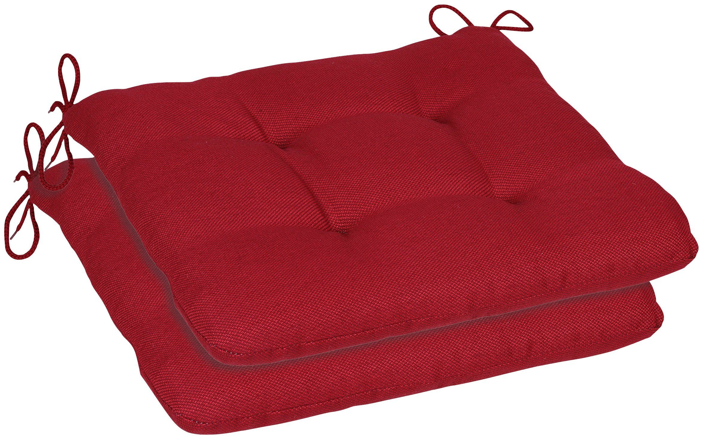 GO-DE Sitzkissen Carina, 2er Set, 38x38 cm