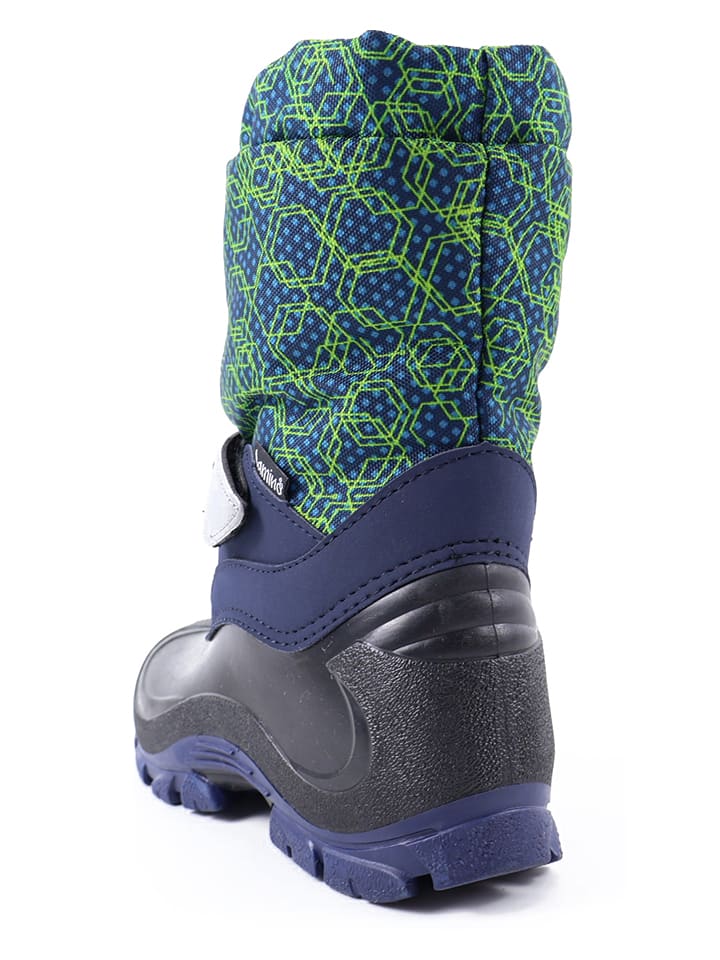 lamino Winterboots in Dunkelblau/ Grün günstig kaufen