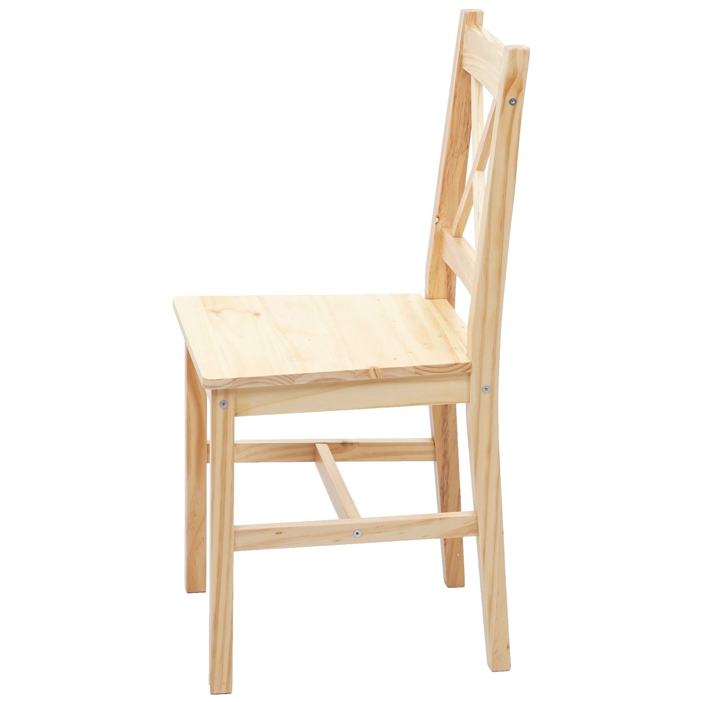 MCW Esszimmerstuhl MCW-F77-E (Set, 2 St), 2er-Set, Stabile Konstruktion, Landhausstil