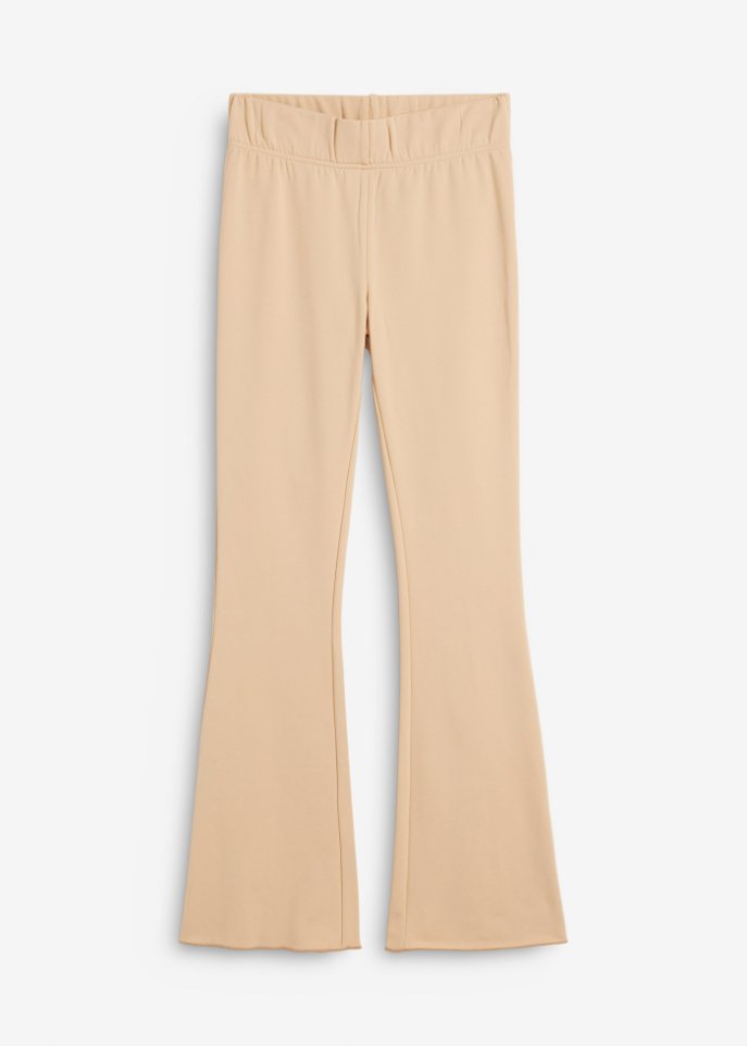 Ausgestellte Thermo-Leggins mit High-Waist-Rundumgummibund