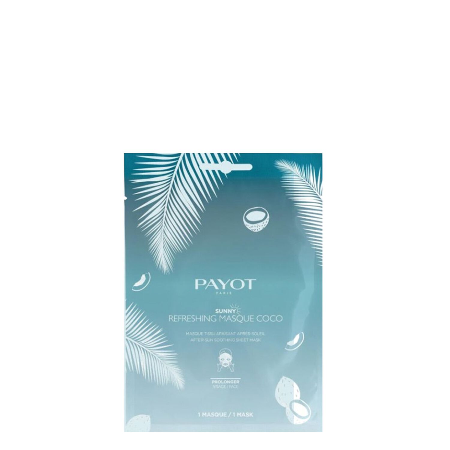 Payot Sunny Refreshing Masque Tissu Coco Après Soleil