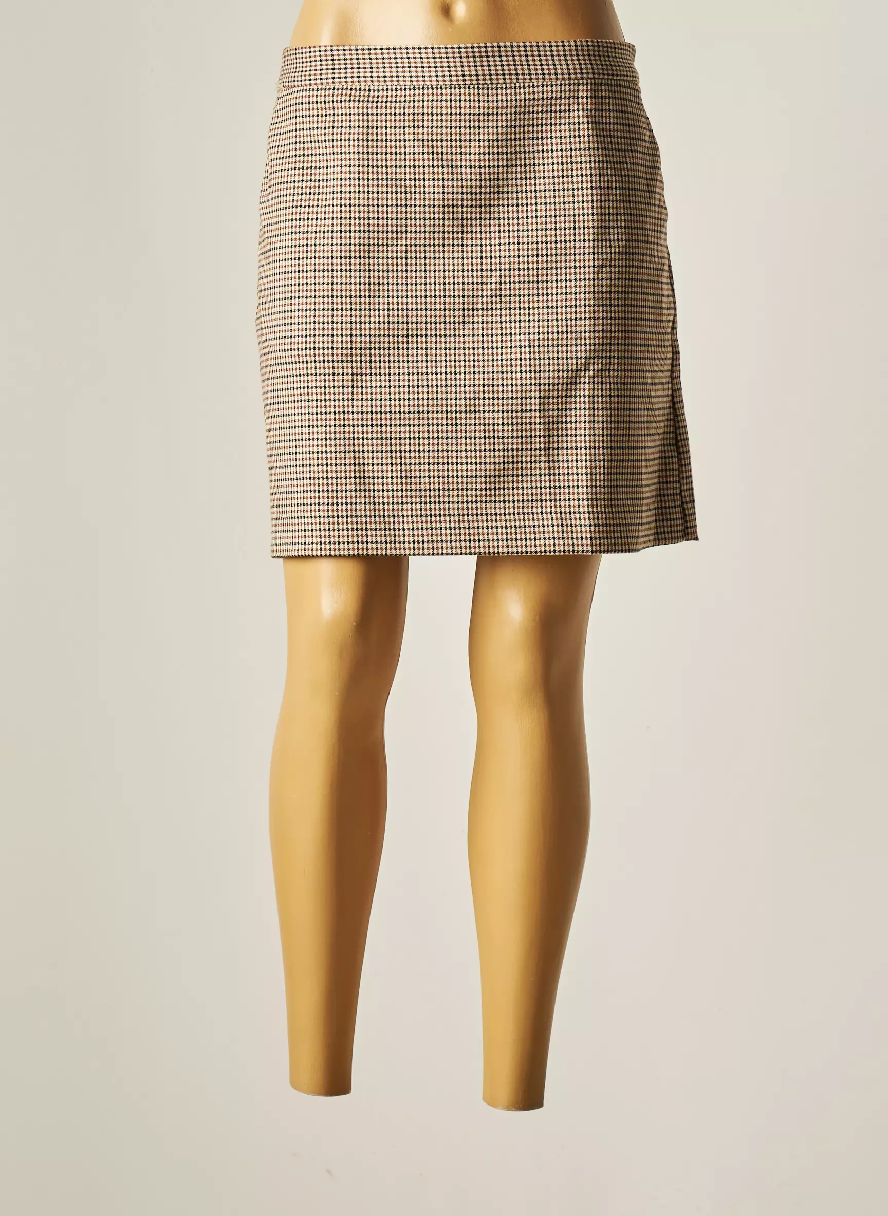 Mango Jupes Courtes Femme couleur beige