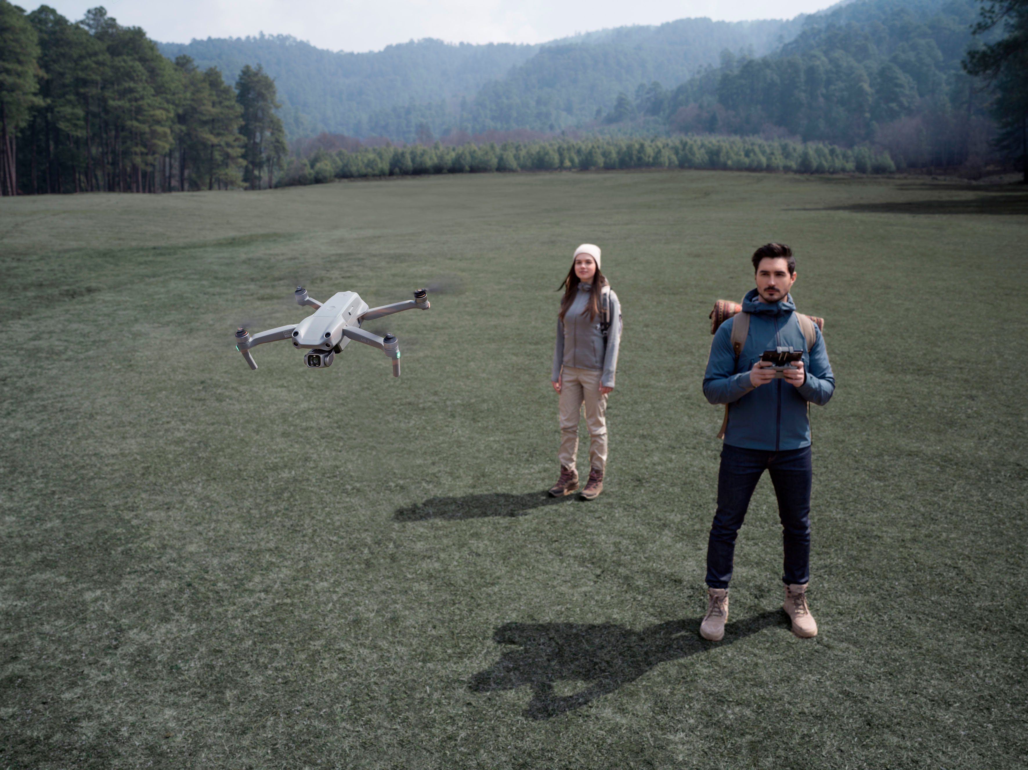 DJI AIR 2S Fly More Combo Drohne (5,4K, 5,4K Video, Hindernisvermeidung in 4 Richtungen, 31-Min Flugzeit)