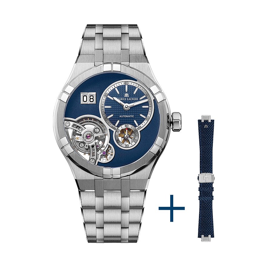 Maurice Lacroix Uhren-Set inkl. Wechselarmband Aikon Grand Date