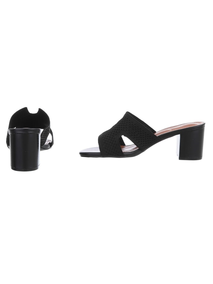 Ital-Design High-Heel Sandalette in Schwarz günstig kaufen