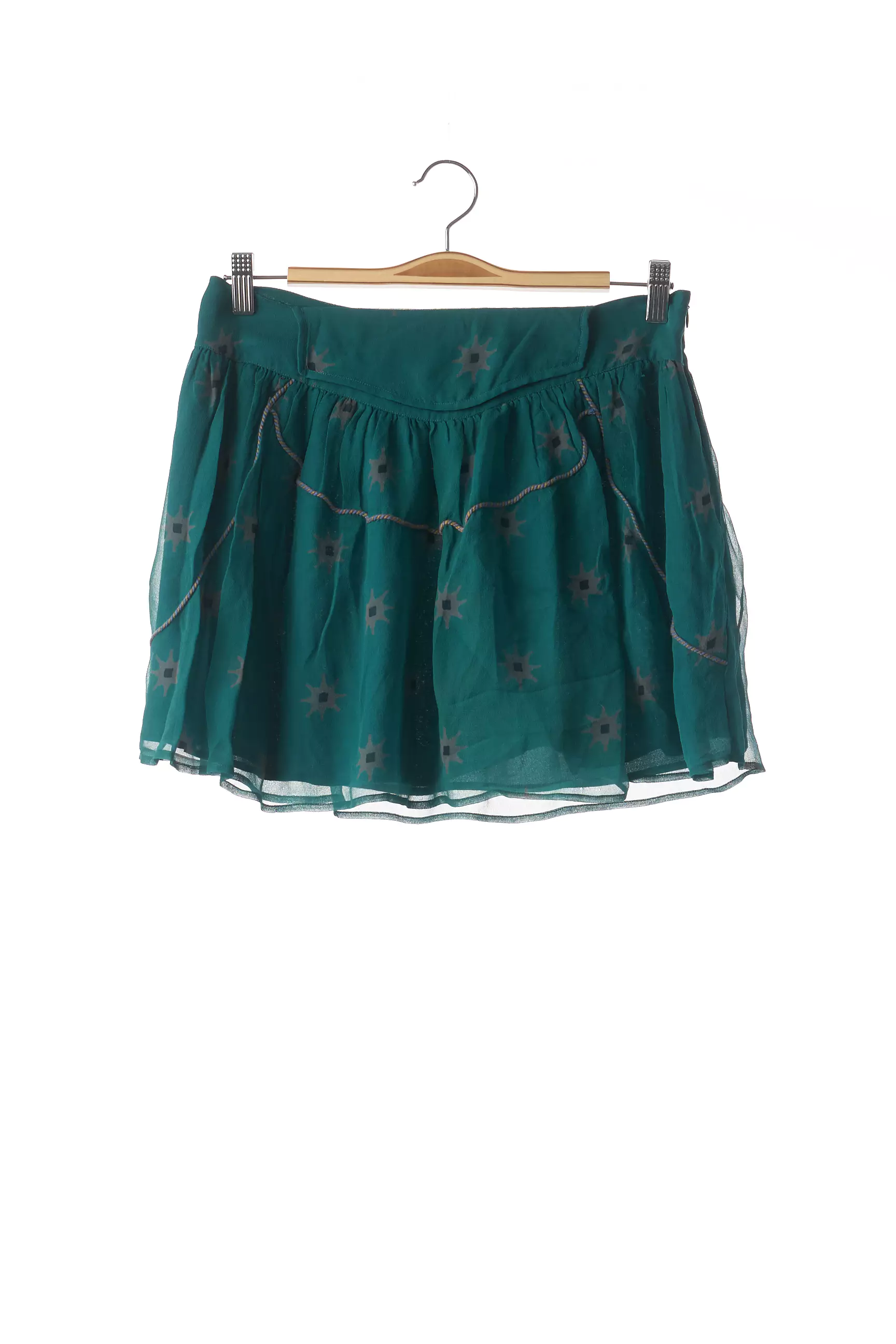 Iro Mini Jupe Femme couleur bleu