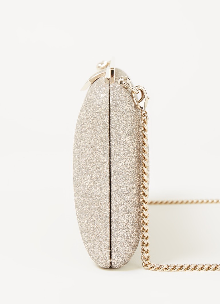 Geantă de mână Jimmy Choo Ellipse cu paiete