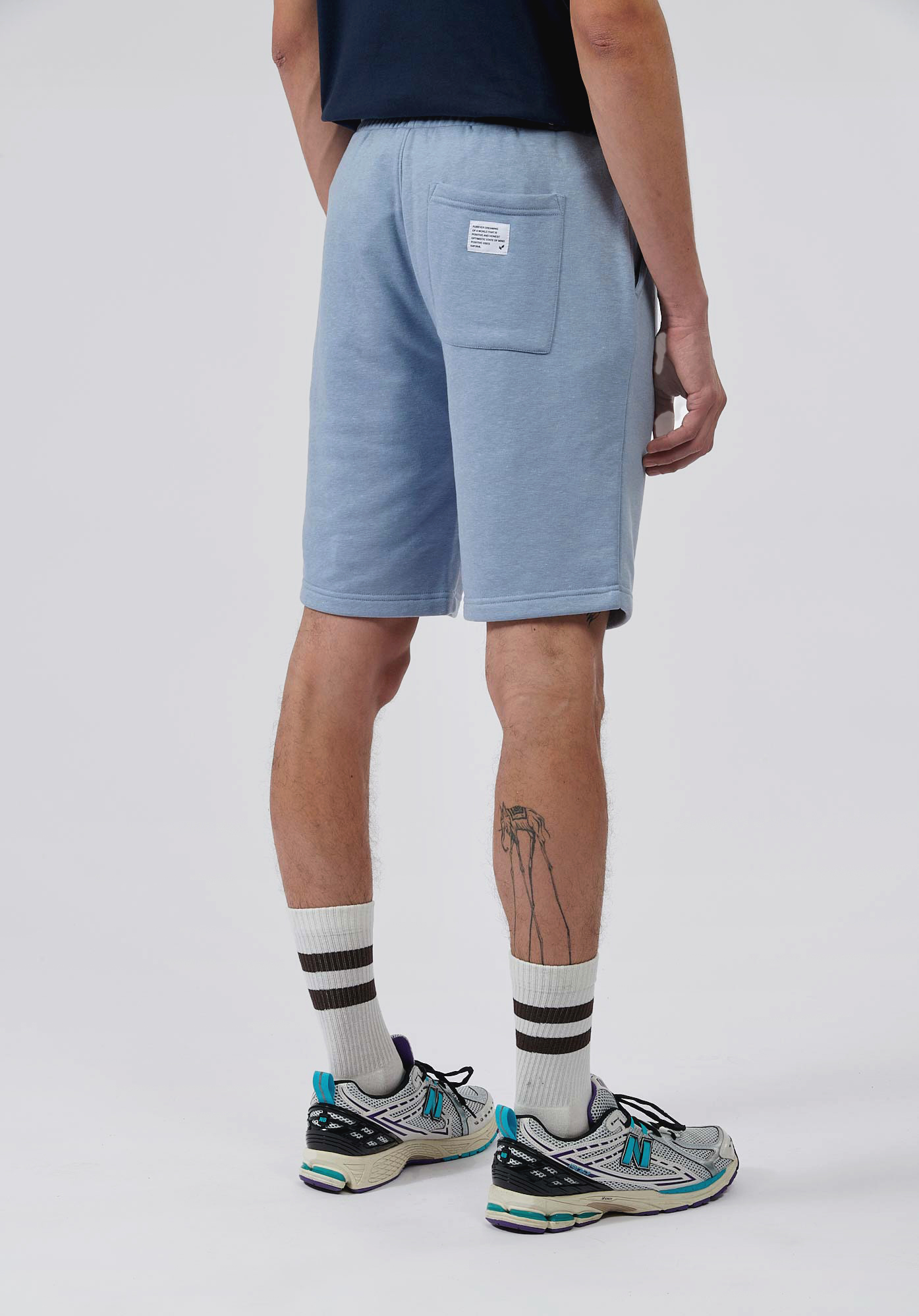 BILO   Short jogging bleu homme