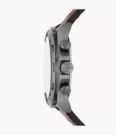 Fossil Uhr Chronograph Bronson LiteHide-Leder braun
