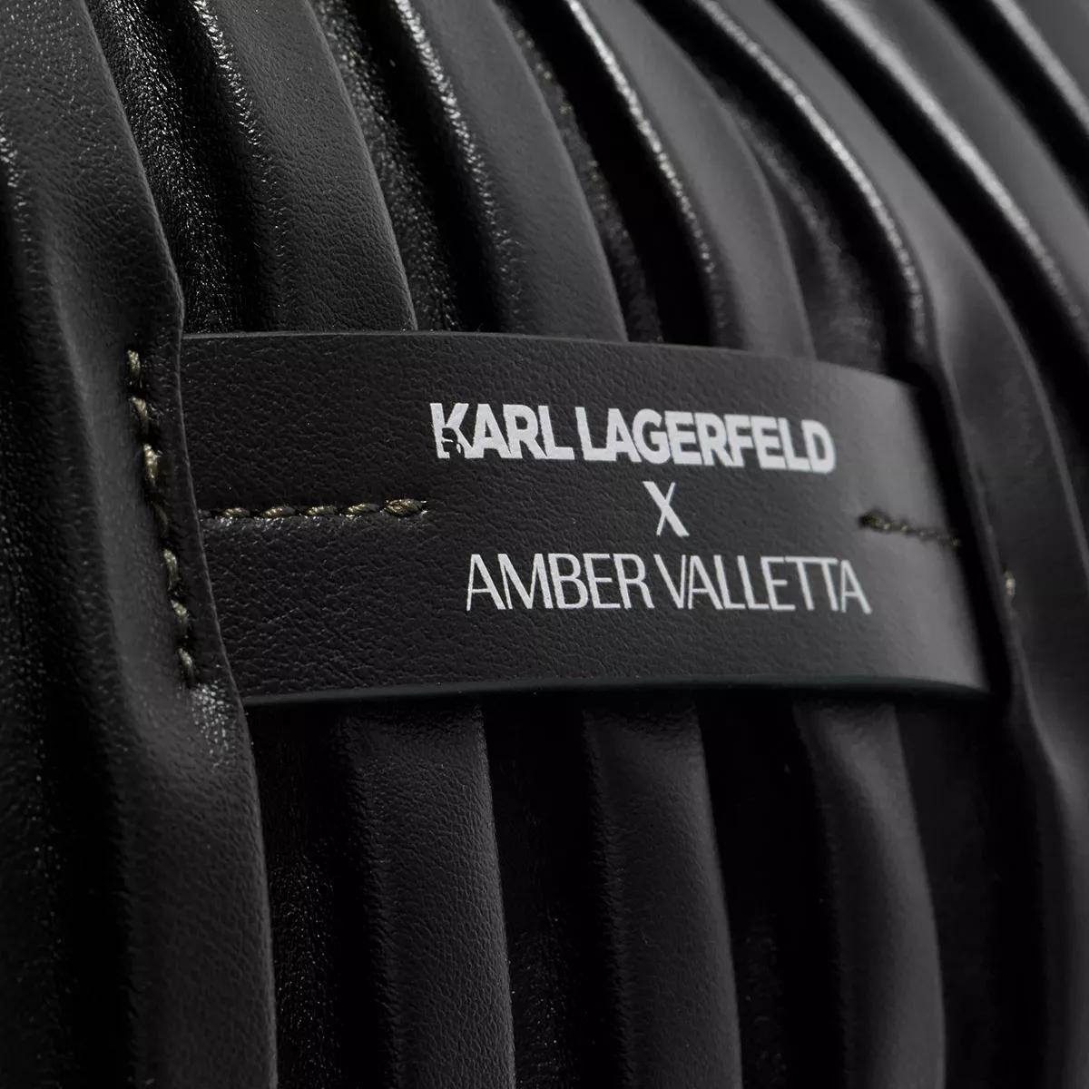 LAGERFELD Handtaschen schwarz Satchel