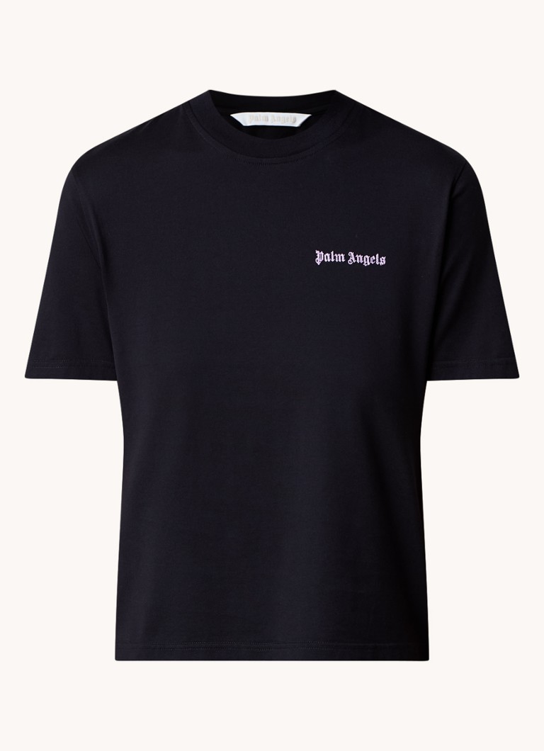 Palm Angels T-krekls ar izšuvumu no logotipa