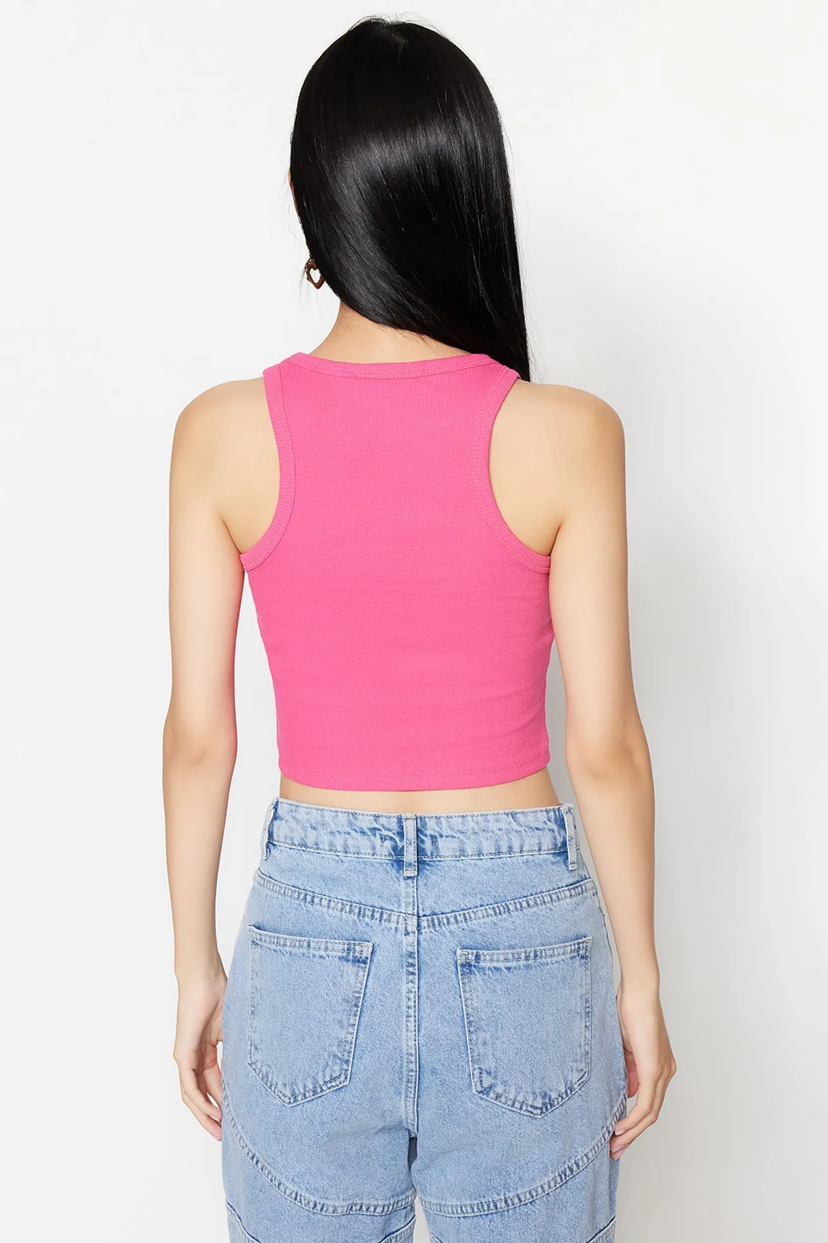 Trendyol Collection  Unterhemd - Rosa - Slim Fit