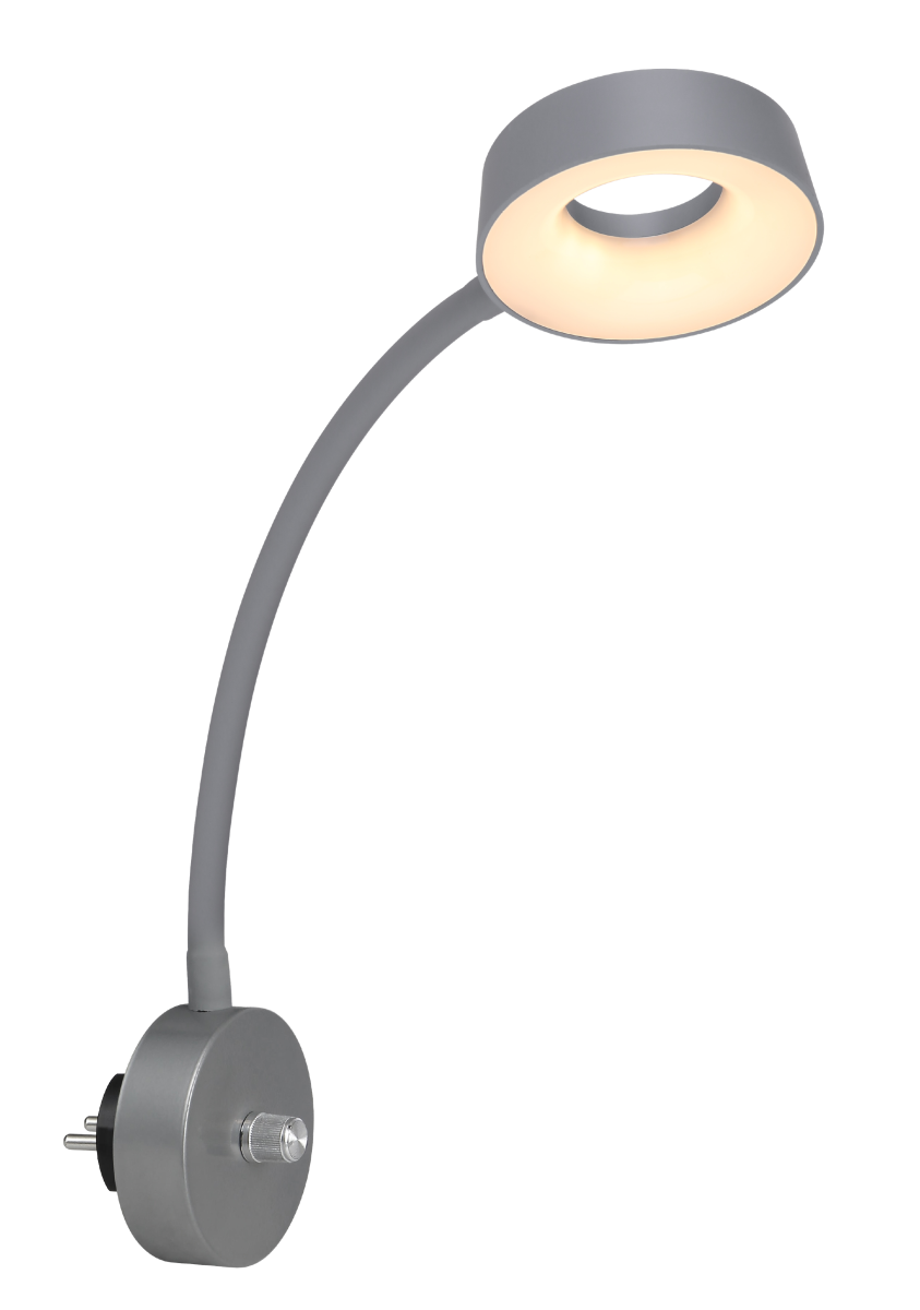 Globo LED Steckerlampe Lehovo Silber