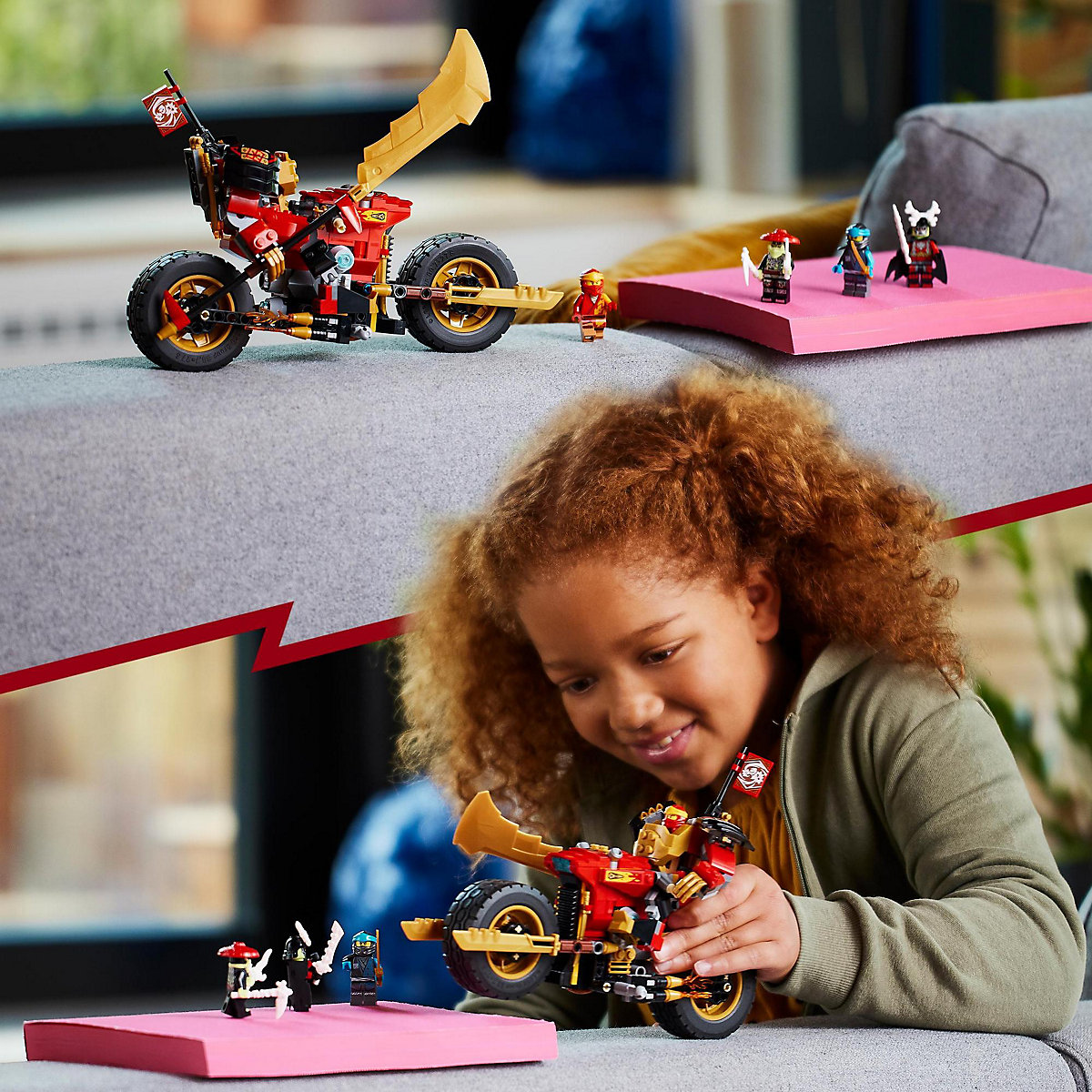 LEGO® Ninjago 71783 Kais Mech-Bike EVO