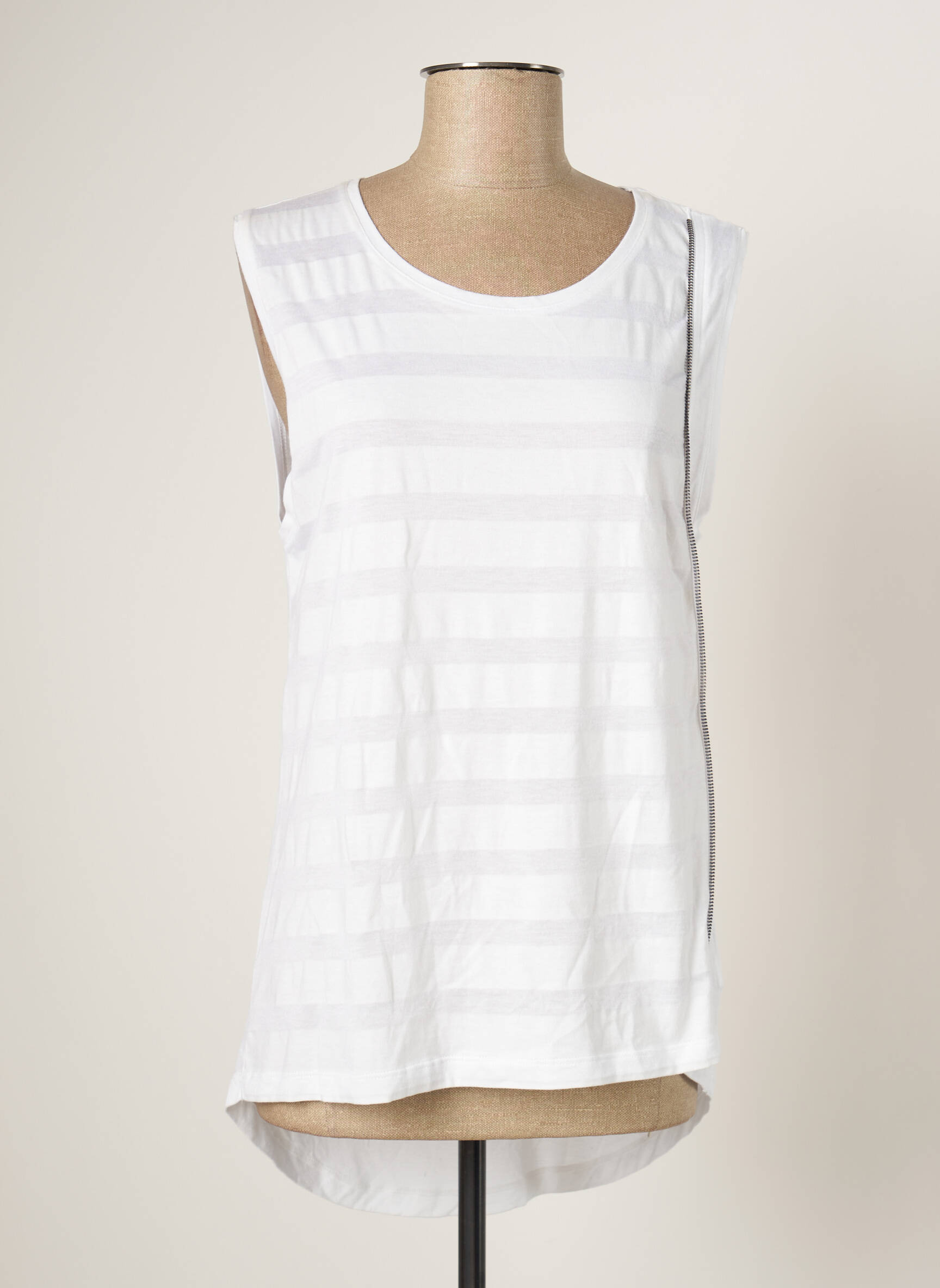 Salsa Tuniquesansmanche Femme couleur blanc