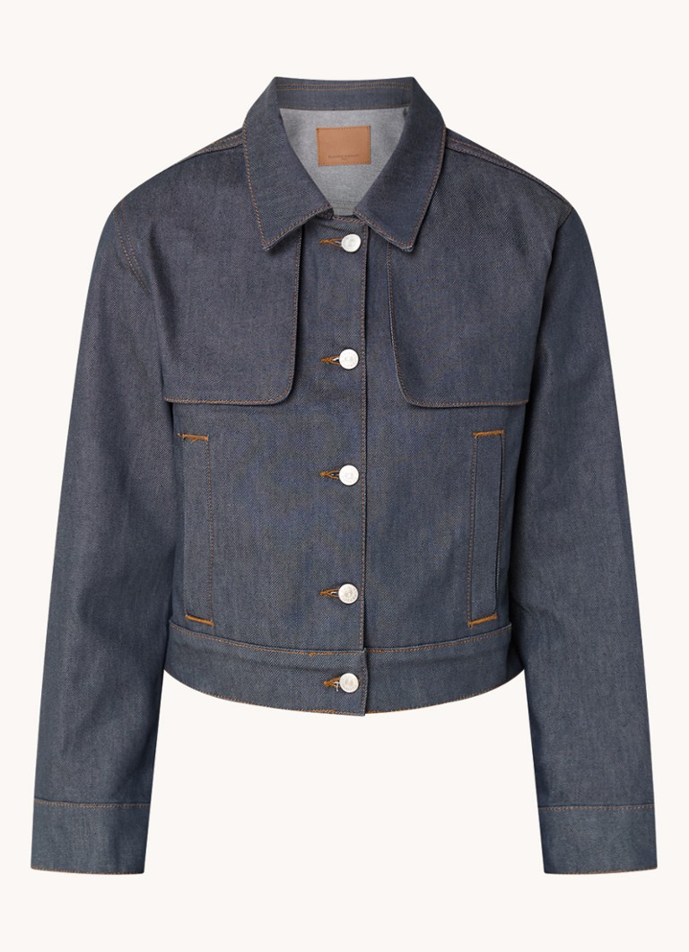 Camicetta in denim Claudie Pierlot con tasche laterali