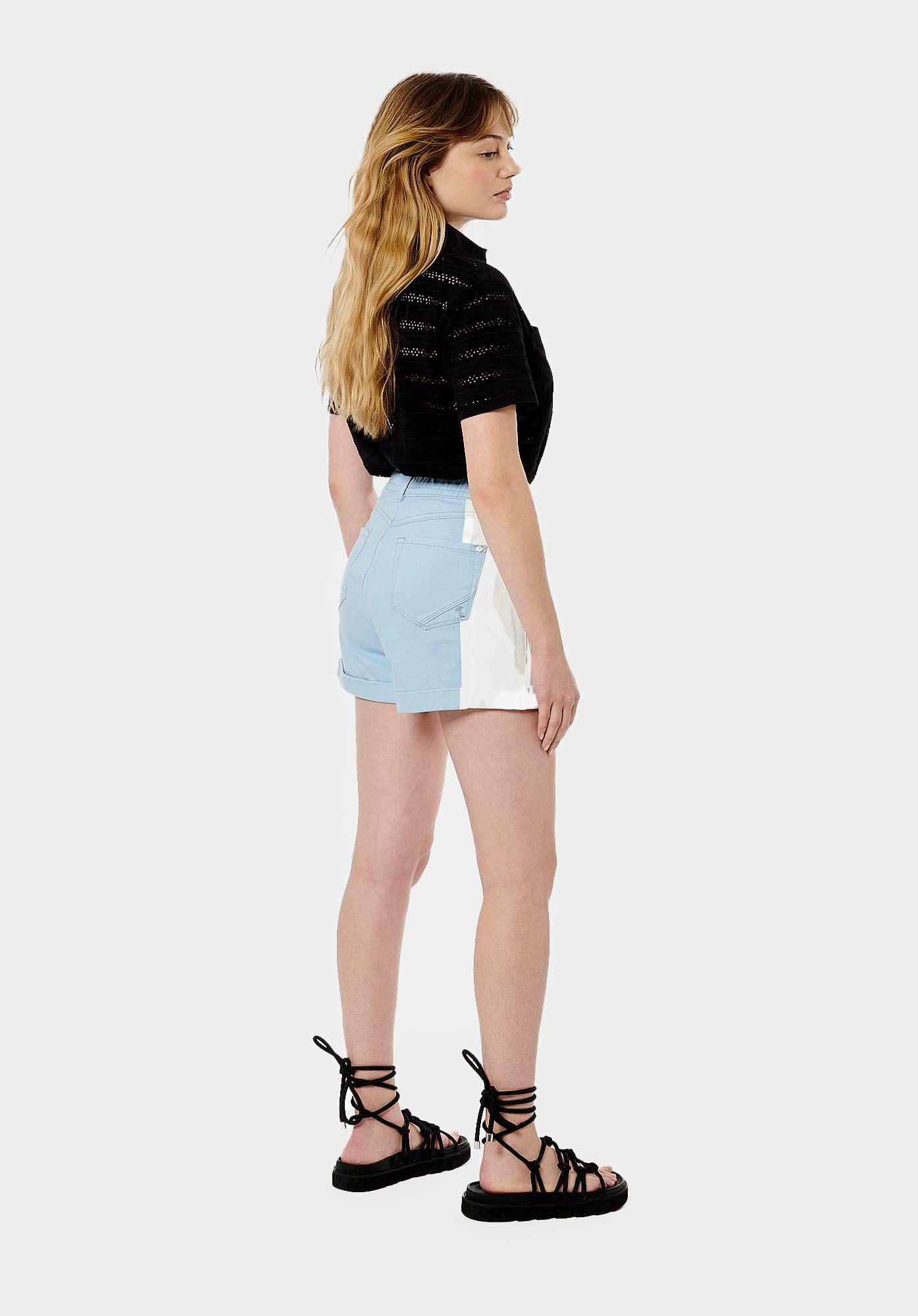 AMO    Short en jean femme 100% coton
