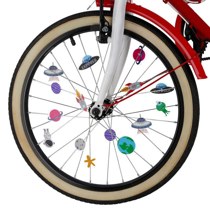 Sada 30 dekorácií na špice bicykla