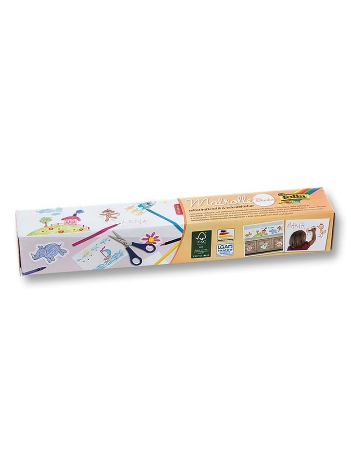 folia PAPER Selbstklebende Malrolle in Weiß - (L)600 x (B)30 cm günstig kaufen onesize