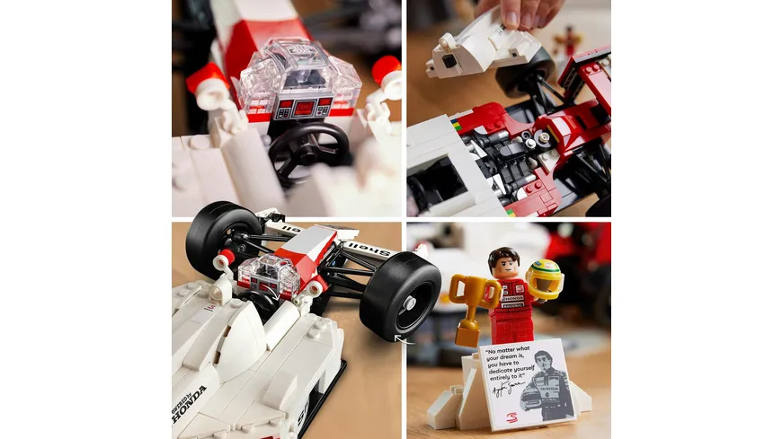 LEGO Icons 10330 McLaren MP4/4 & Ayrton Senna