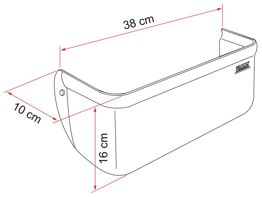 Fiamma Pocket XL Ablagefach