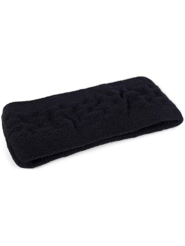 styleBREAKER Strick Stirnband in Schwarz günstig kaufen onesize