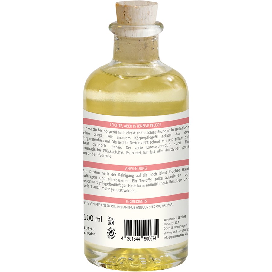 Körperpflegeöl Lotos