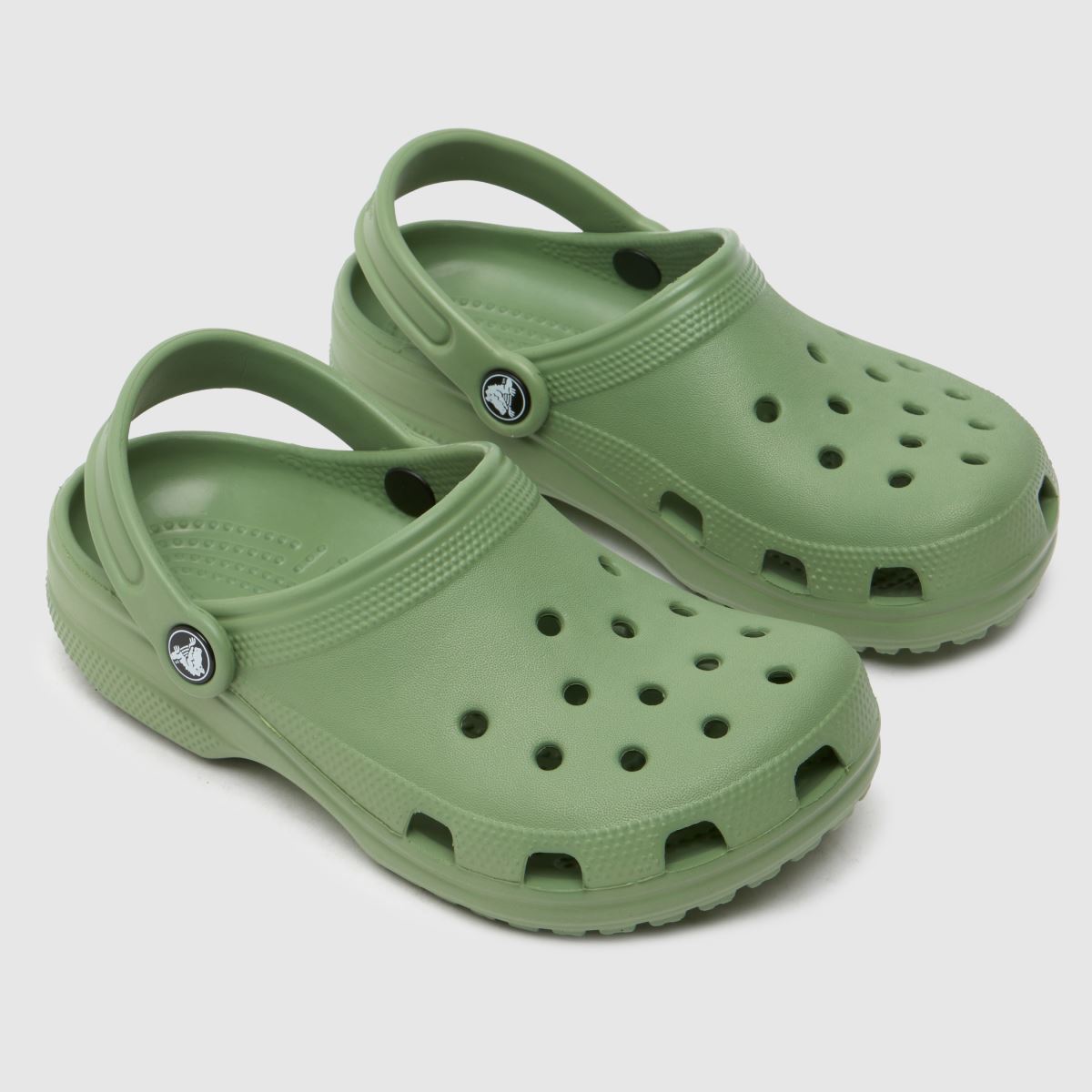 Crocs khaki klasszikus klumpa Junior szandál