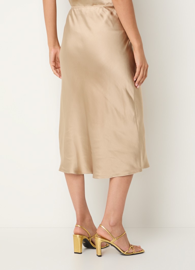 Fustă midi din satin Claire de la Fifth House