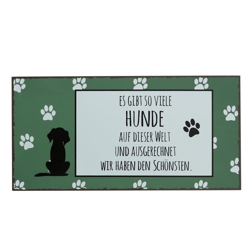 Boltze Spruch-Schild Hund zu TOP-Preisen