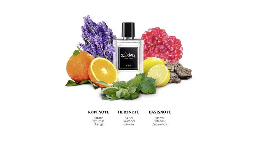 s.Oliver BLACK LABEL Men Eau de Toilette 30 ml