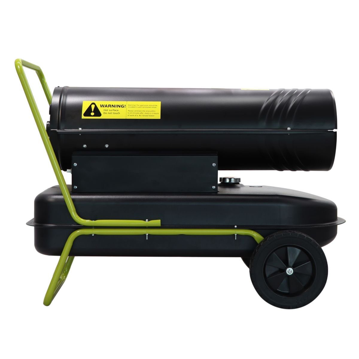 TroniTechnik Heizlüfter Diesel Heizkanone, Heizgerät TT-HK-243,30kW Leistung,integrierter Tank, 30000 W, Thermisch geschützter Motor, hitzeresistente Stahlkammer