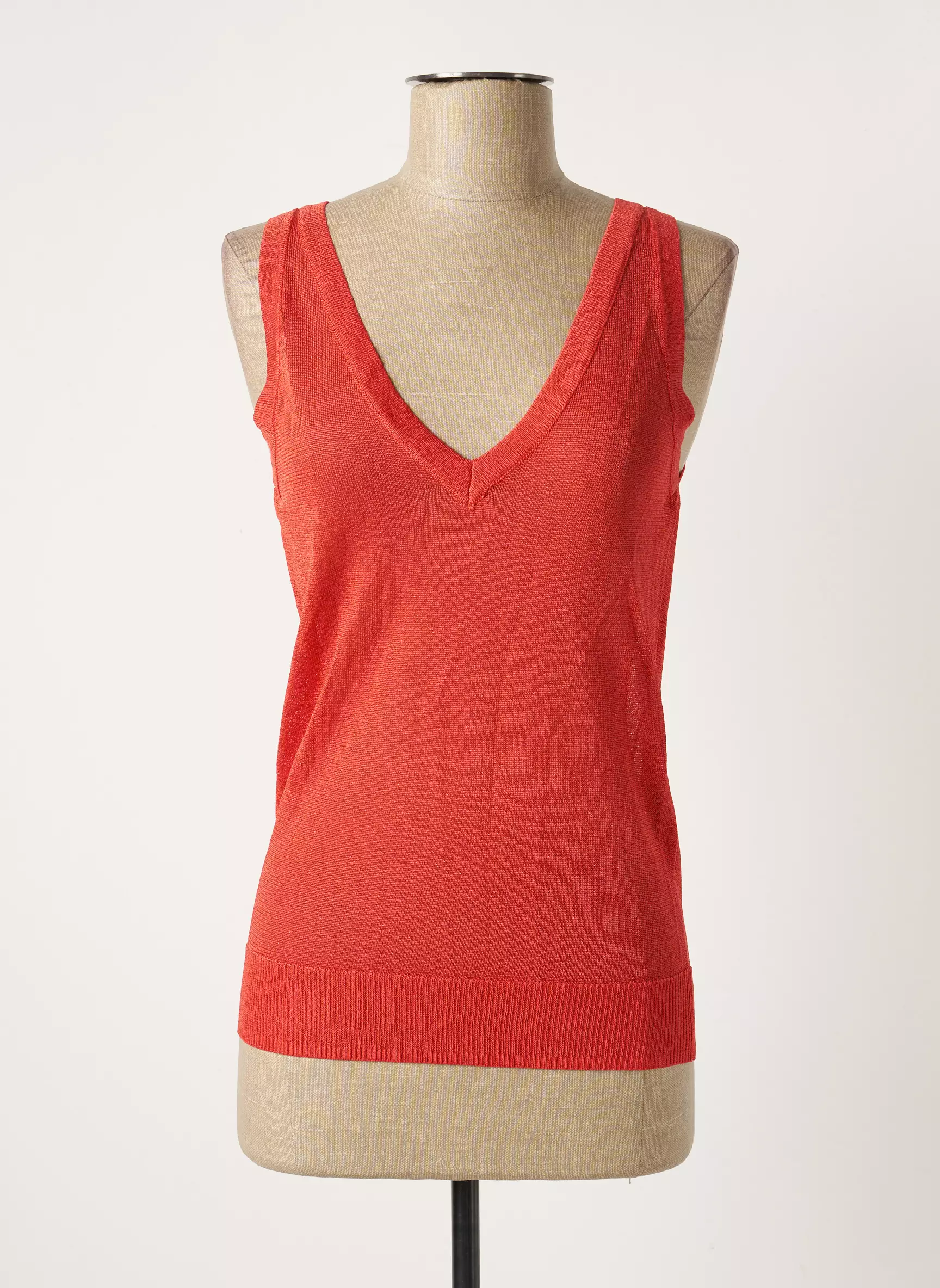 Lola Casademunt Tops Femme couleur rouge