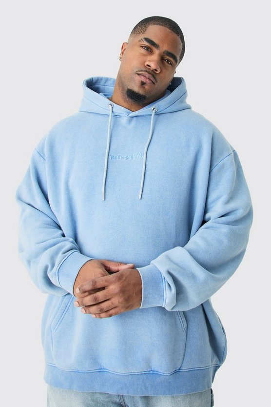 Plus Oversize Hoodie mit Official Print