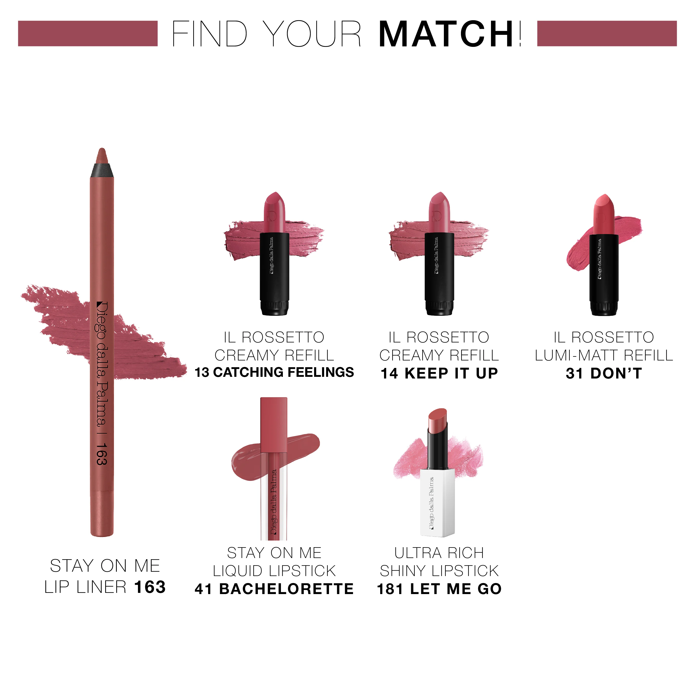 Delineador de labios Stay On Me - Lápiz de labios