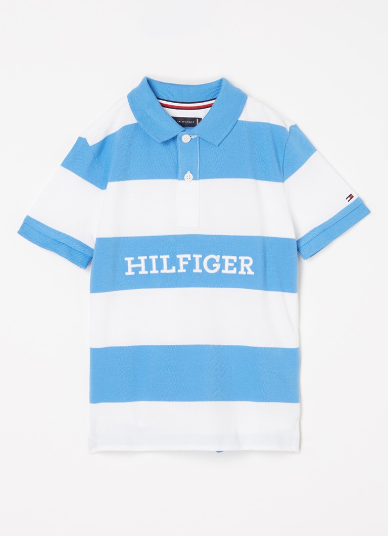 Tommy Hilfiger polo majica regularnog kroja od pike pamuka s prugastim printom