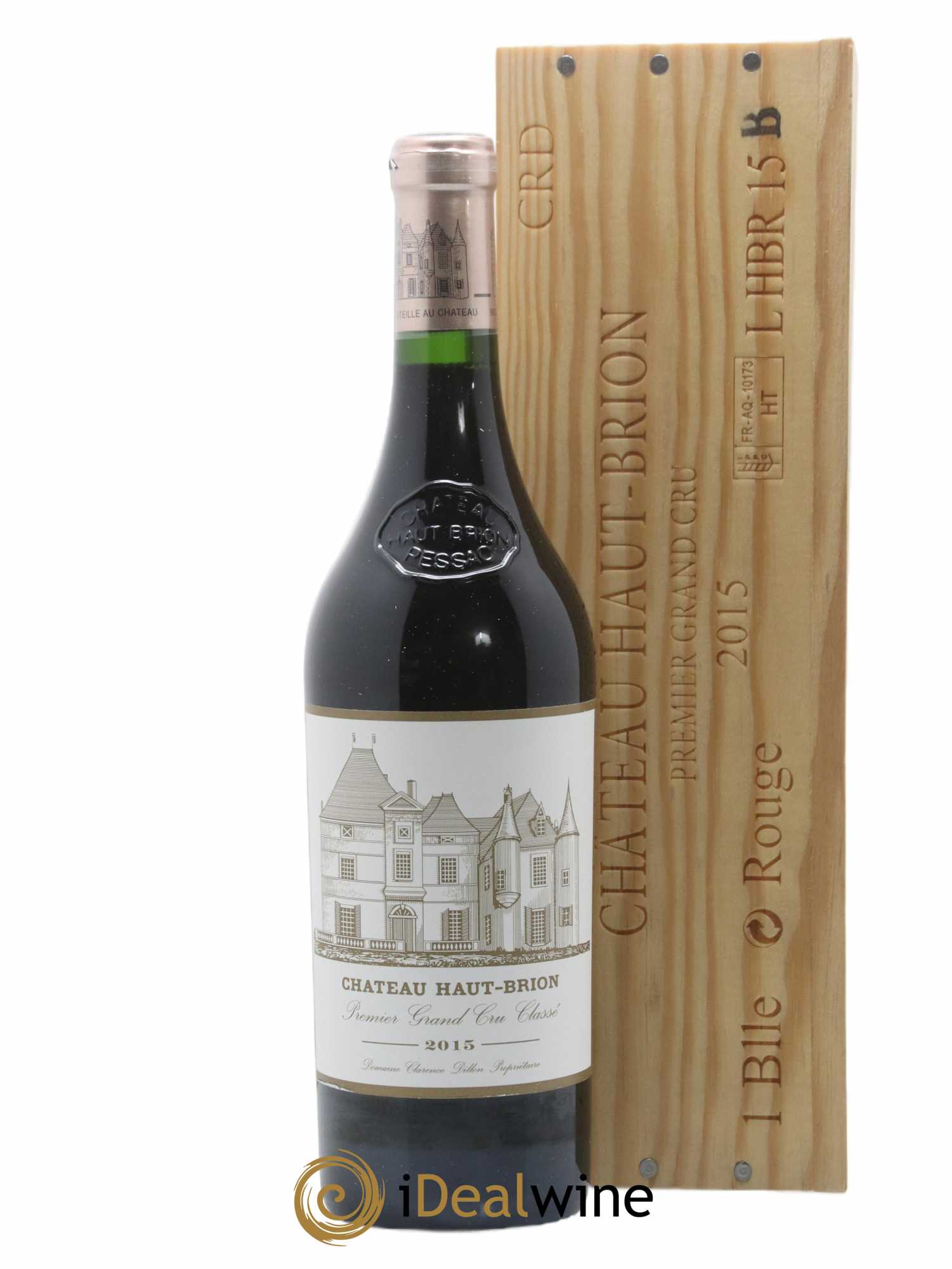 Château Haut Brion 1er Grand Cru Classé  2015 - Lot de 1 Bouteille