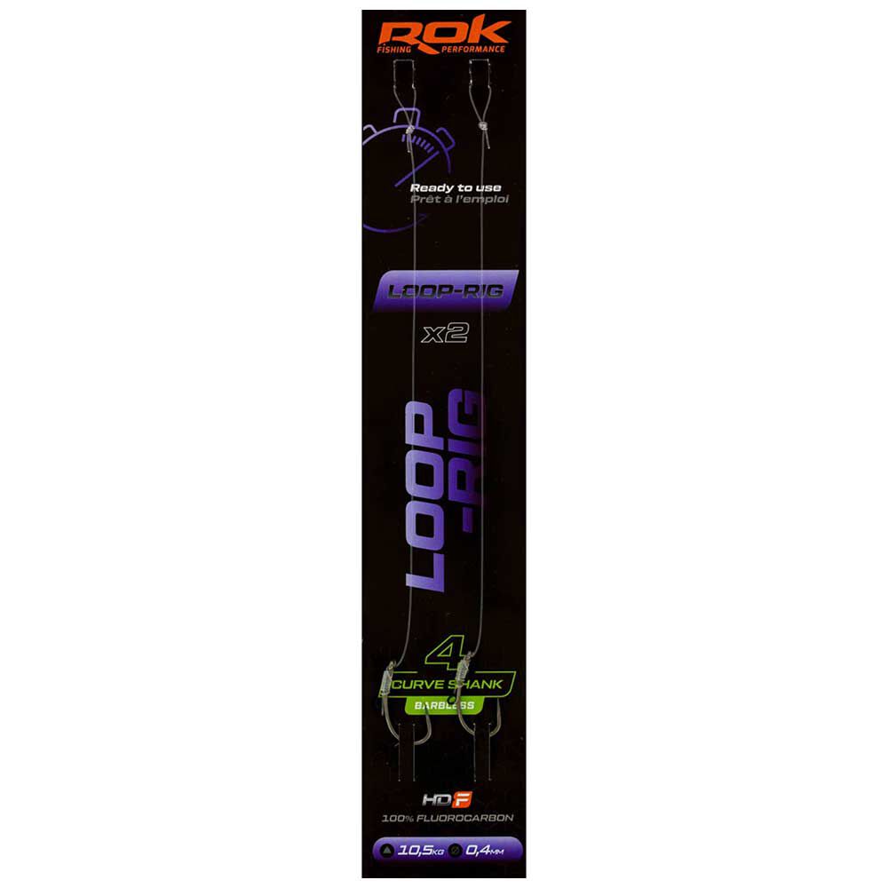 „Rok Loop-Rig“ lenkto koto bevielis pavadėlis (x2)