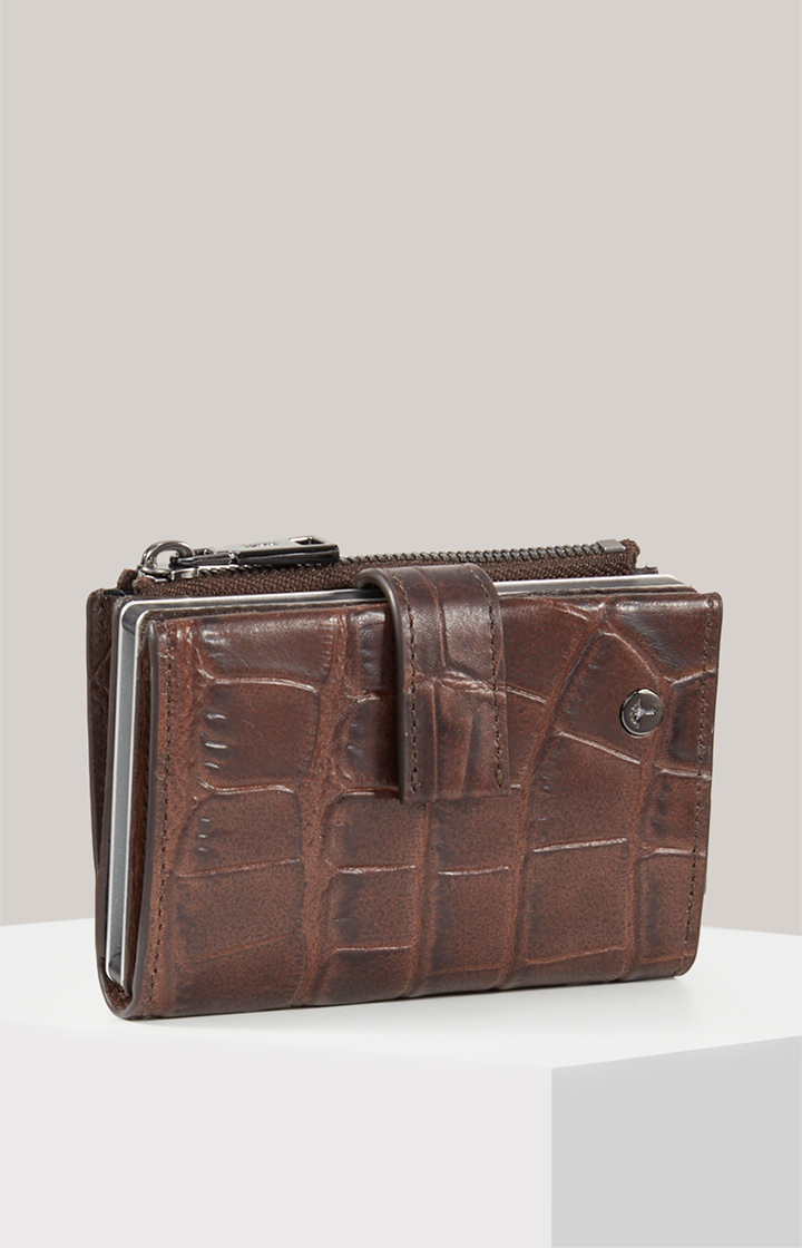 Karten-Etui Fano C-Four E-Cage in Dunkelbraun