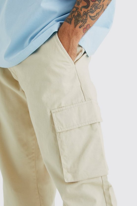 Lockere Cargo Chino-Hose