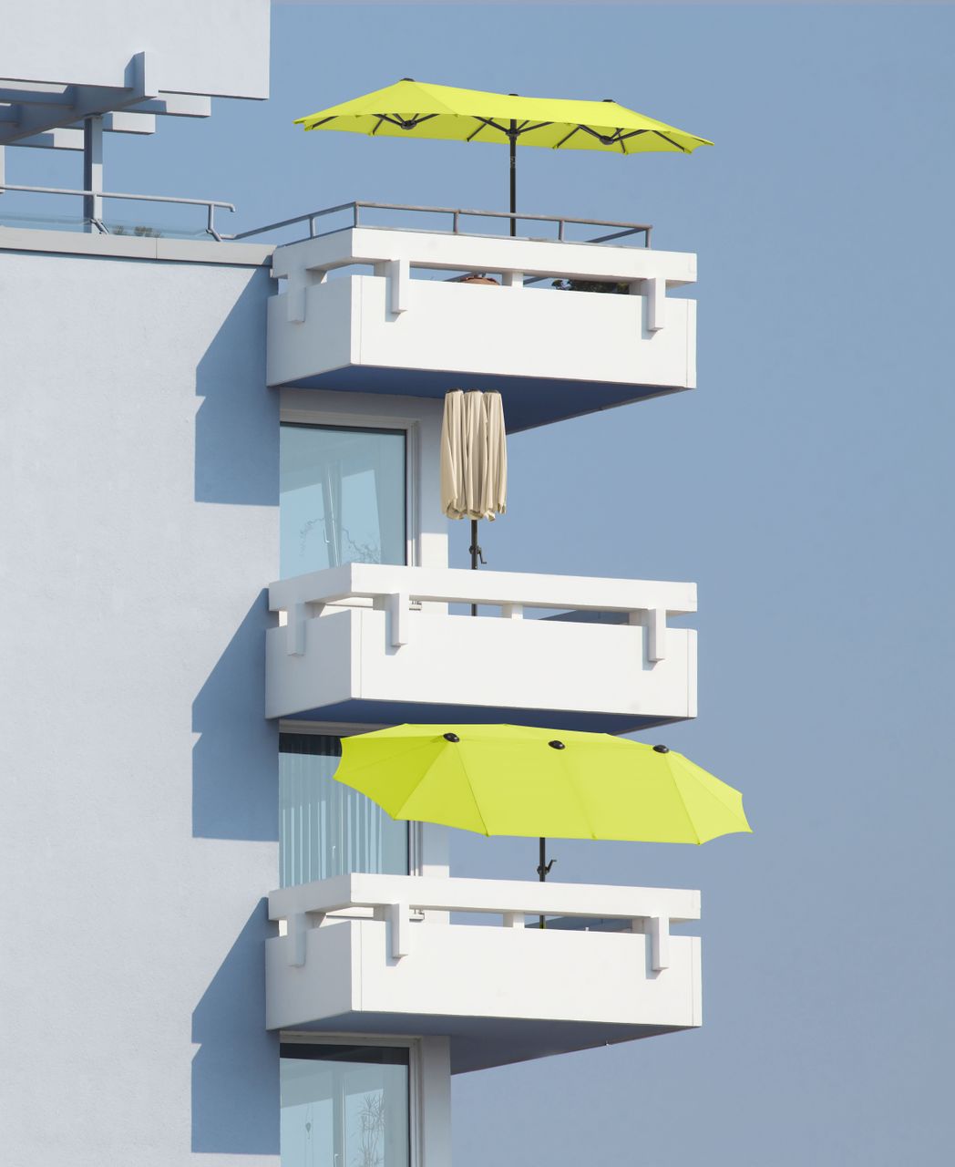 Schneider Schirme Schneider Sonnenschirm SALERNO ca. 300 x 150 cm, natur