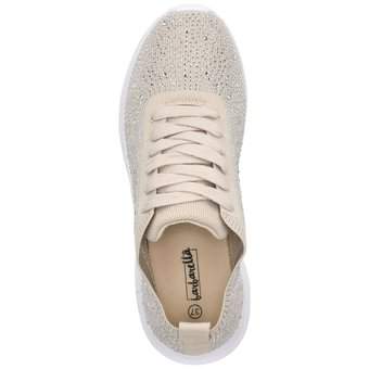 Barbarella Schnürsneaker in beige