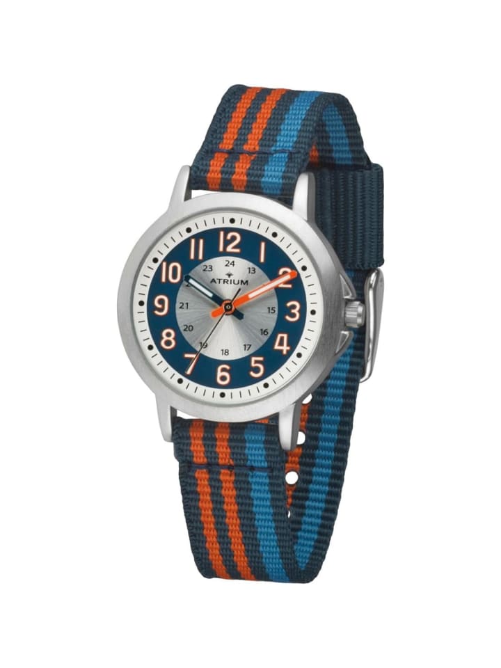 ATRIUM Quarzuhr A50-12 in Blau orange günstig kaufen onesize