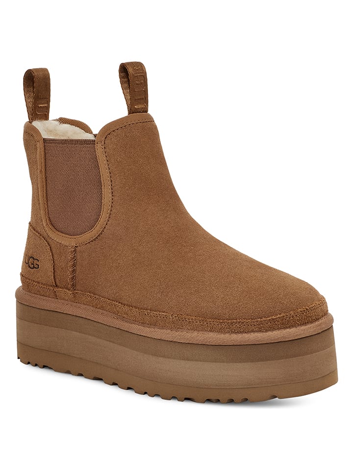 UGG Lammfell-Chelsea-Boots 