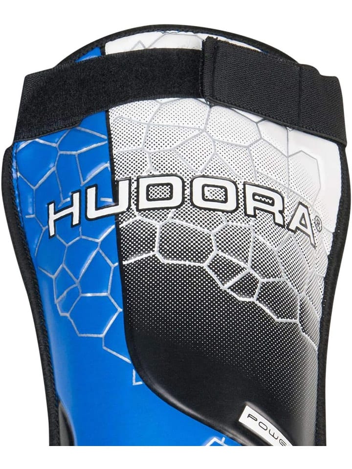 Hudora Schienbeinschützer mit Knöchelschutz in Blau günstig kaufen S