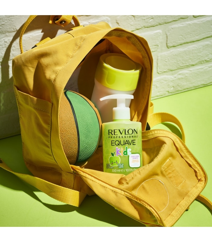 REVLON PROFESSIONAL-EQUAVE KIDS-Shampoing doux démêlant pour enfants - Parfum Pomme
