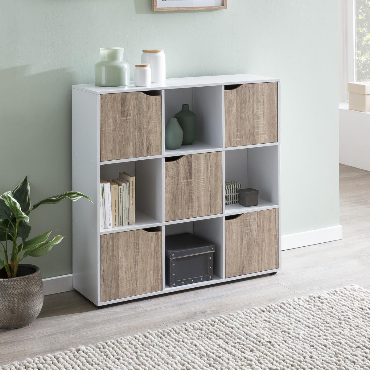 Wohnling Sideboard SAMO 89 x 91 x 29 cm